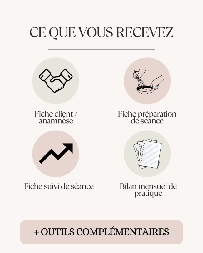 Pack de fiches professionnelles pour sophrologues