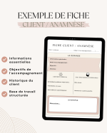 Pack de fiches professionnelles pour sophrologues